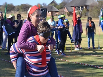 wild & wacky olympics team building event